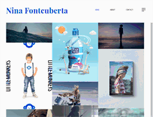 Tablet Screenshot of ninafontcuberta.com